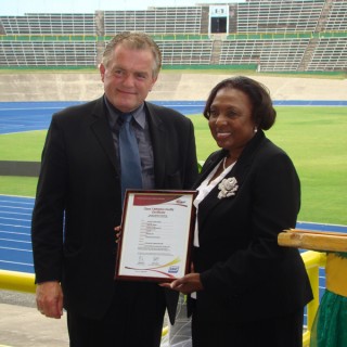 SDF Makes New Running Track at National Stadium a Reality