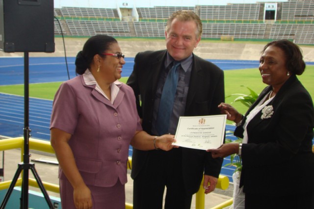 SDF Makes New Running Track at National Stadium a Reality