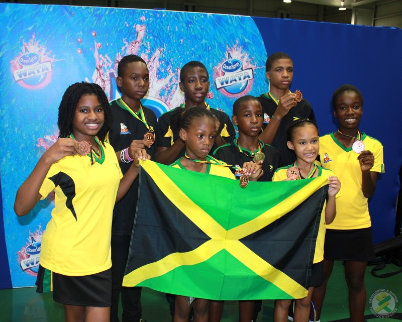 Winners of Jamaica's 5 medals