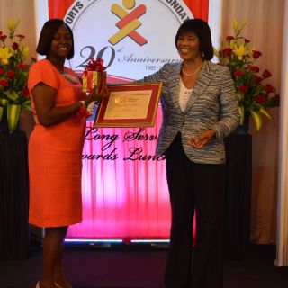 Recipient Miss Joy Davis