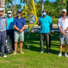 Denzil Wilks & Golf Players - Jamaica Open 2020