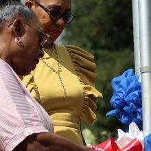 Ribbon Cutting of the Multipurpose Court