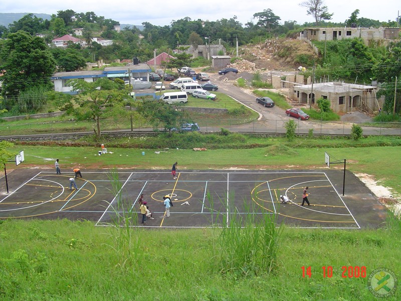 Hard Court (Marked Goals) - Belair High School, Mandeville, Manchester, JA