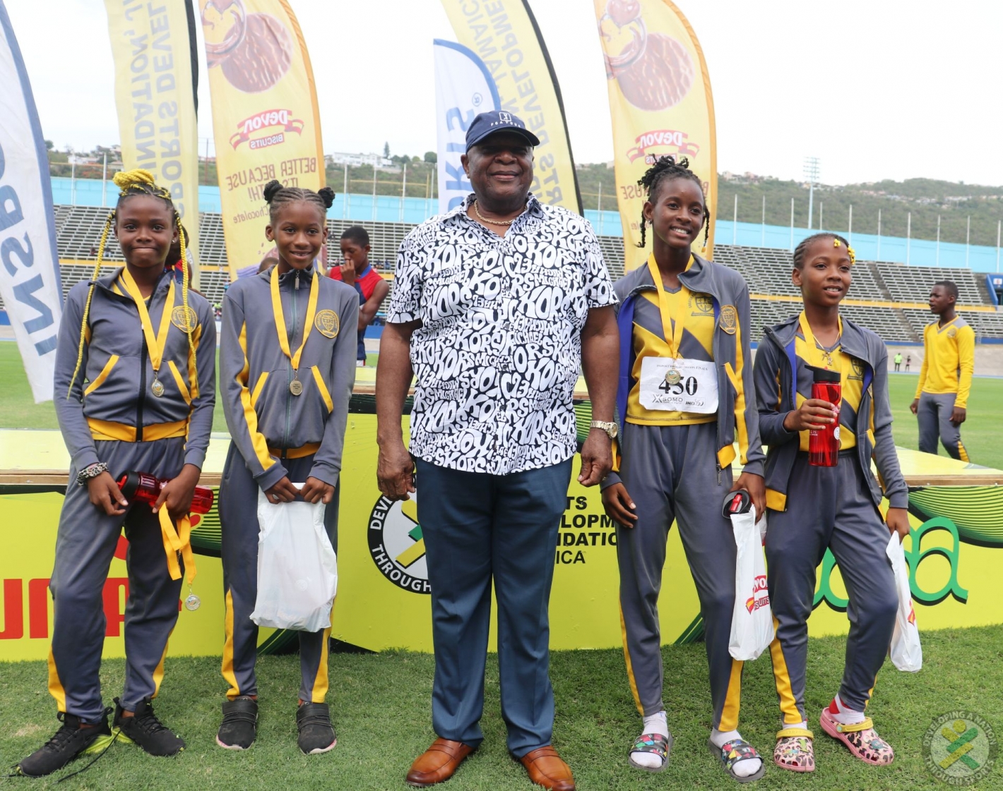 Greater Portmore Primary School Athletes