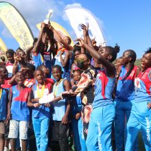 Champions, Lyssons Primary School - Trophy & A Cheque