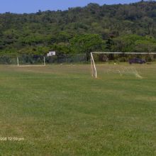 Eden garden Park field, St. Mary JA (Unfinished goals on Field)